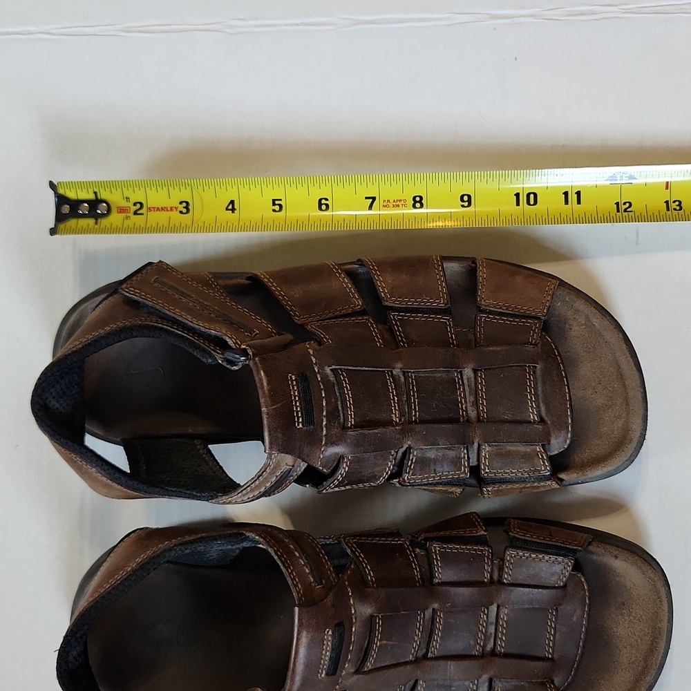 Men's Clark's Fisherman Sandals with Leather Upper and Thick Rubber Sole… - Picture 11 of 11